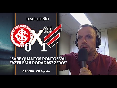 "NÃO ESTOU SURPRESO, ESTOU REVOLTADO": O COMENTÁRIO DE VAGUINHA APÓS INTER 0x1 ATHLETICO | 28/01/26