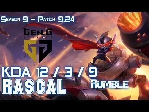Gen Rascal RUMBLE vs EKKO Top - Patch 9.24 KR Ranked