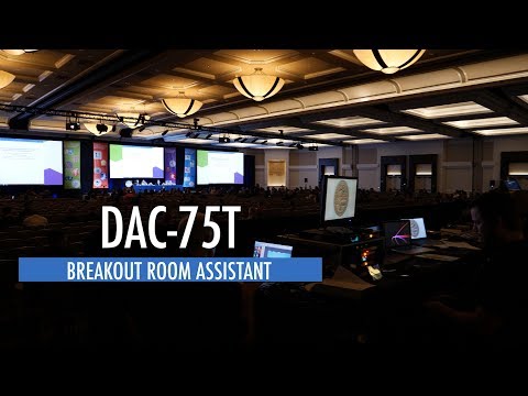 DAC-75T Breakout Room Assistant with SynchVue Recording Systems