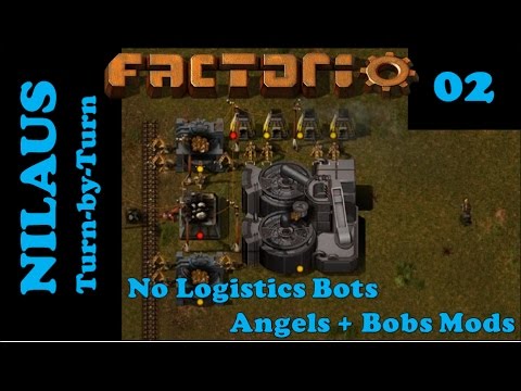 Lets Play Factorio S6E02 - Crushing and Sorting to Tin and Glass