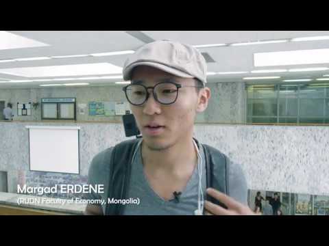 Students about RUDN University: Margad Erdene from Mongolia