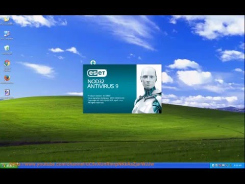 Uninstall ESET NOD32 ANTIVIRUS 9 on Windows 10/8/7/XP Video