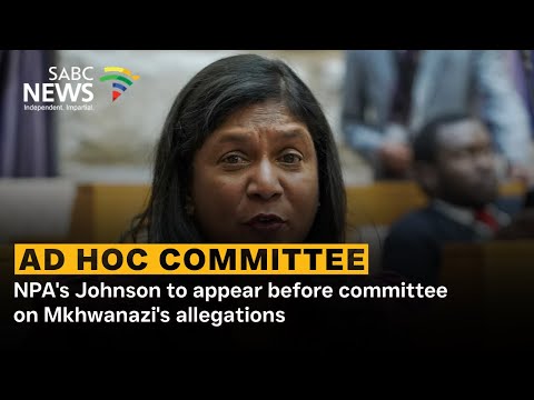 Ad Hoc Committe | NPA's Johnson to appear before committee on Mkhwanazi's allegations
