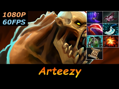 Dota 2 Arteezy (smurf) Lifestealer Pro Top MMR 16 Kills Ranked Full Gameplay