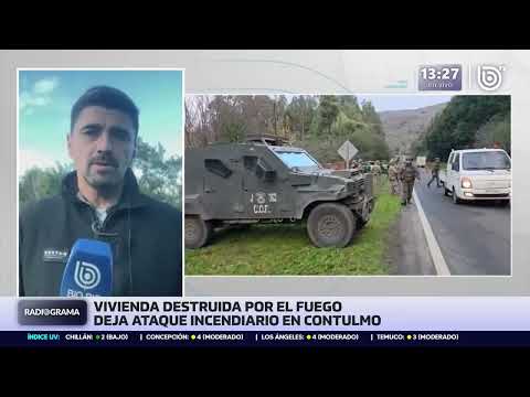 ¿Qué se sabe del nuevo ataque incendiario en el sur? Una vivienda destruida