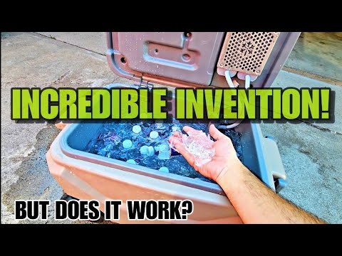 REAL WORLD Test of IcyBreeze Portable Air Conditioner!  Part 1 Not Sponsored!