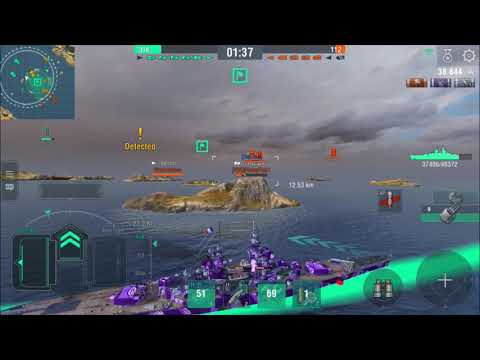 WOWs Blitz Gascogne French BB trio