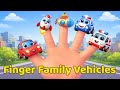 Finger Family Cars Vehicle Song For Kids Nursery Rhymes ABC Kidsongs Antes Arcoíris Musical
