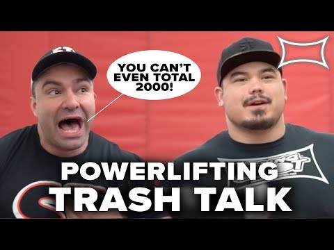Powerlifting Trash Talk