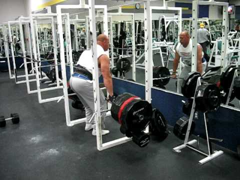 Nick Best 1120lb rack pull
