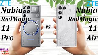 Don't Buy the Wrong One ZTE Nubia RedMagic 11 Pro vs ZTE Nubia RedMagic 11 Air KEY Differences