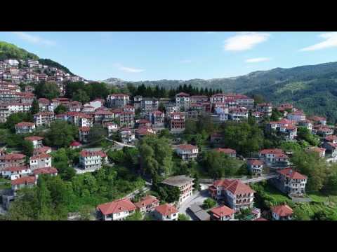 Metsovo  And Anilio From Above