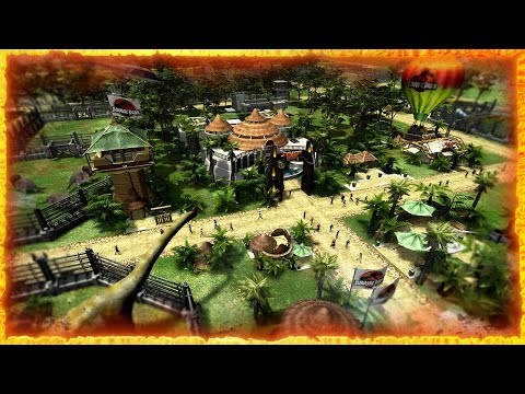 I went BACK to JURASSIC PARK'S OLDEST BUILDING GAME!