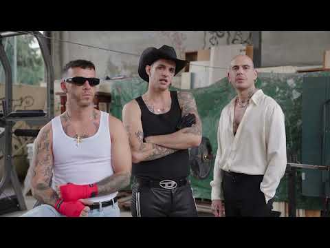 Achille Lauro con Salmo e Gemitaiz in "Banda Kavasaki", il loro nuovo singolo