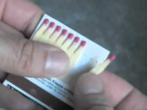 Farce pour fumeur : les Allumettes explosives