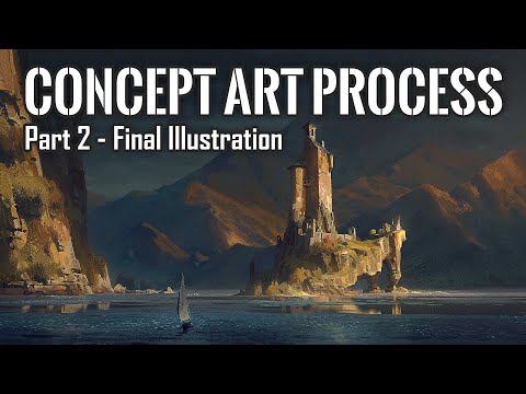 Concept Art Process - Part 2: Final Illustration