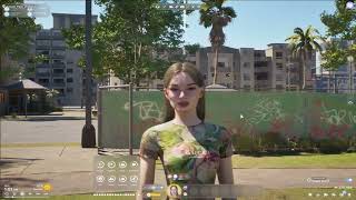 Inzoi | Clover Park Walk through, no commentary gameplay