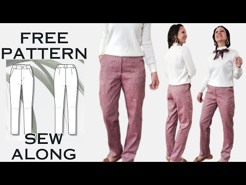 Sew Perfect Pants! 👖 Step-by-Step Zipper Fly Tutorial for a Professional Finish
