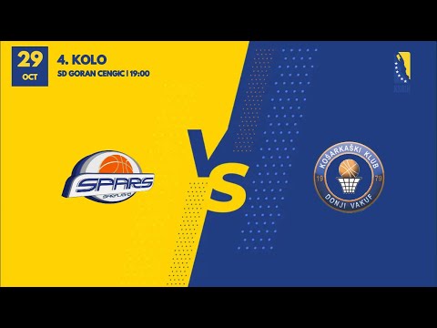 OKK Spars vs KK Promo - 4.kolo - KSBIH - 2023/2024