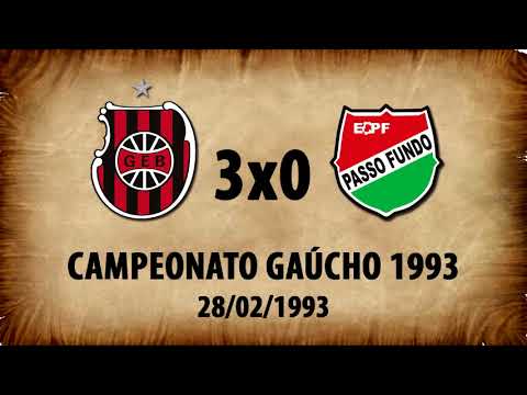 G.E.Brasil 3x0 Passo Fundo - Campeonato Gaúcho 1993