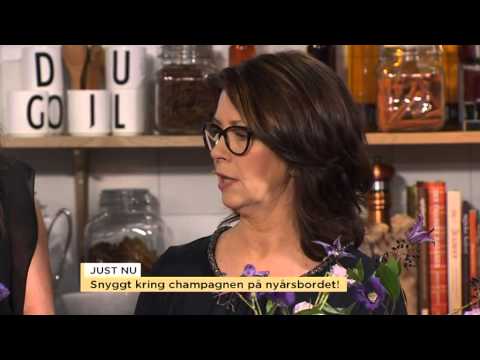 Fixa trendiga blomarrangemang till nyår - Nyhetsmorgon (TV4)