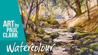 How to Paint a Stream with Rocks ... in Dartmoor!