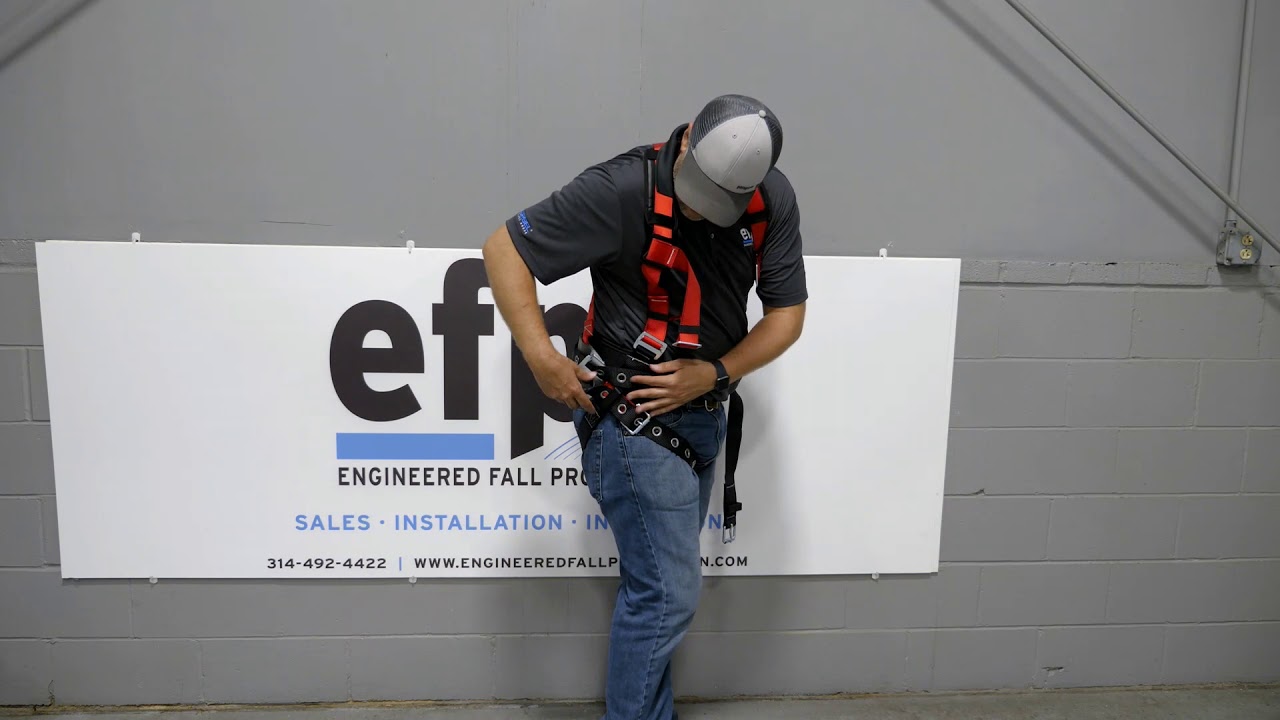 Inspection and Donning a Safety Harness