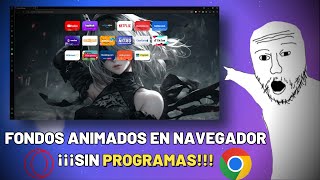 Como poner FONDOS ANIMADOS PERSONALIZADOS en TU NAVEGADOR | Opera GX, Chrome [2024] (SIN PROGRAMAS)