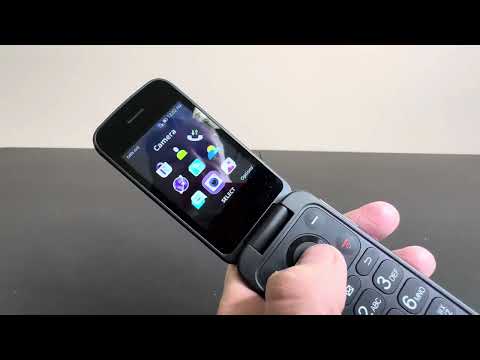 Alcatel GO FLIP 4044 4G LTE Unlocked for All Carriers Flip Phone for Seniors Big Buttons Easy to Use