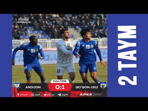 Coca Cola Superliga. 25-tur ANDIJON — QO'QON-1912 0:1  2-TAYM