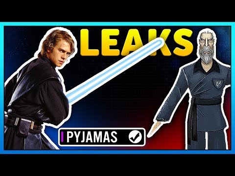 ANAKIN + DOOKU Datamine - Abilities, Animations, Pyjamas Skin - Battlefront 2