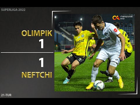 Superliga. Olimpik - Neftchi 1:1 Highlights (8.10.2022)