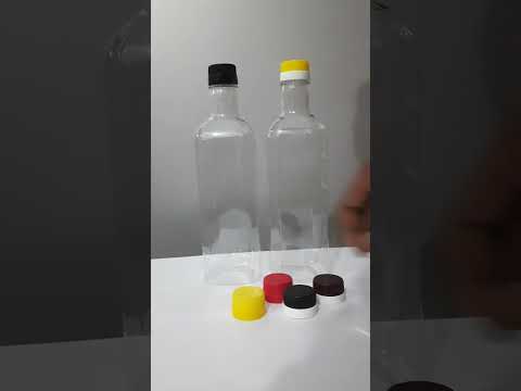 Edible Cooking Oil PET  Square Bottle