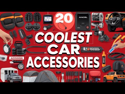 Top 20 Car Accessories Must Have 2025 🚗 | Cool Car Gadgets that Upgrade Your Ride