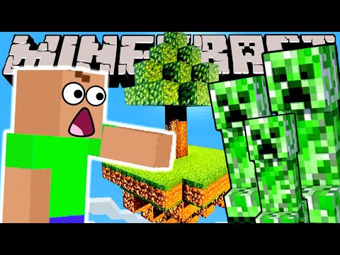 The Frustrated Gamer - CREEPERS Attacked Us In Minecraft SKYBLOCK!