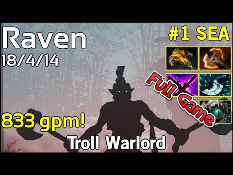 Raven Troll Warlord - Dota 2 Full Game