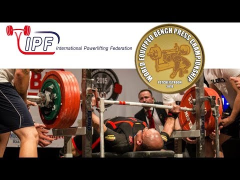 Open Men, 93-105 kg - World Equipped Bench Press Championships 2018