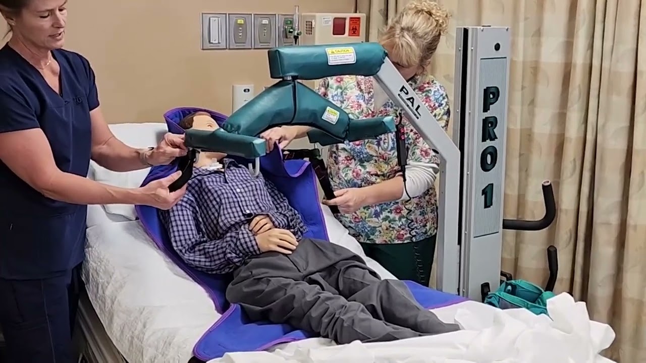 Transfer from Bed to Chair with a Mechanical Lift