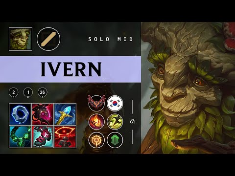 Ivern Mid vs Viktor - KR Grandmaster Patch 25.23