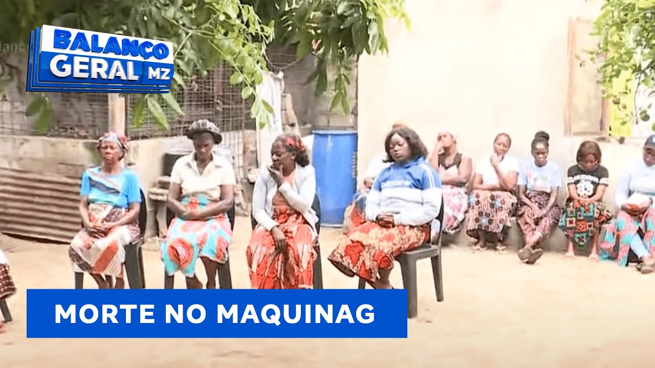 #BalançoGeral | Morte no Maquinag: Família chora a morte de jovem de 29 anos. População acusa a PRM