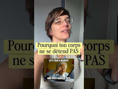 comprendre ton stress ne suffit (hélas) pas