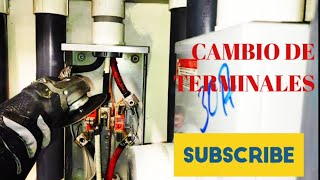 Cambio de base de medidor eléctrico de 200 amperios bifásico.