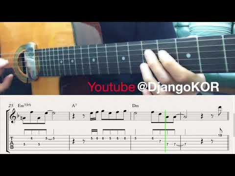 Gypsy Jazz Guitar | Bossa Dorado [Head] Transcription ギター