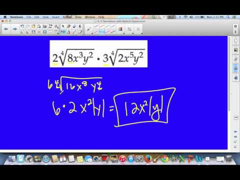 6 5 Part 2 Radical Operations