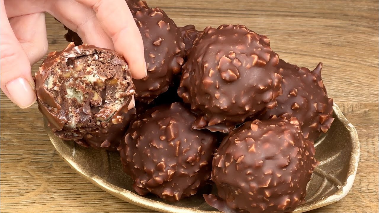 🎄A quick homemade dessert for Christmas! No baking or flour!