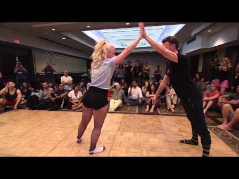 DC Zouk Congress 2014 - Daniel and Leticia - Contact Improv