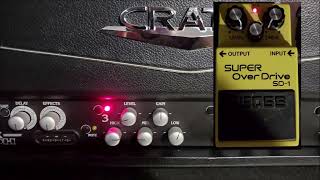 Video thumbnail for Crate VTX350H vs. SNK VHD pedal - battle of the VH140C clones! by low_e