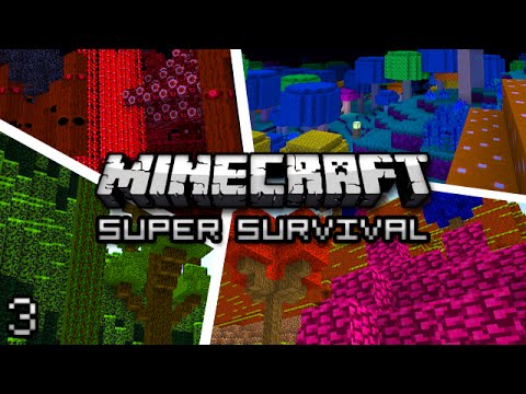 Minecraft: Super Modded Survival Ep. 3 - MYSTERIOUS PORTALS