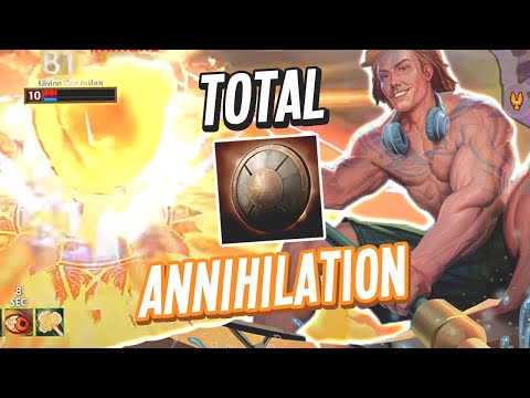 THIS IS TOTAL ANNIHILATION FROM THE SOLO LANE | Cu Chulainn Solo - SMITE Ranked Conquest