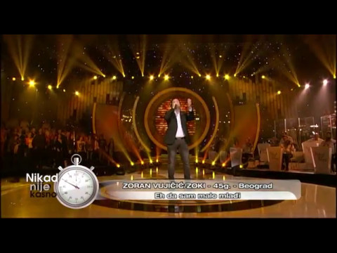 Zoran Vujicic Zoki - Eh da sam malo mladji - (live) - Nikad nije kasno - EM 31 - 30.04.2017